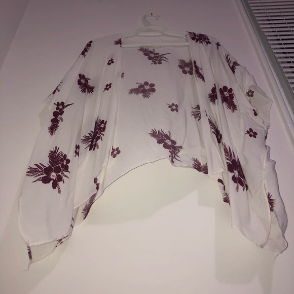 Floral Throw Over - Picture 4 of 7